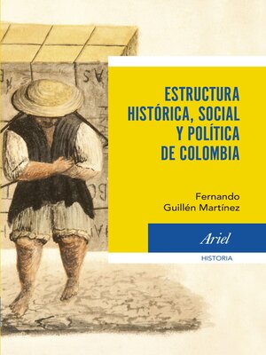 cover image of Estructura histórica social y política de Colombia
